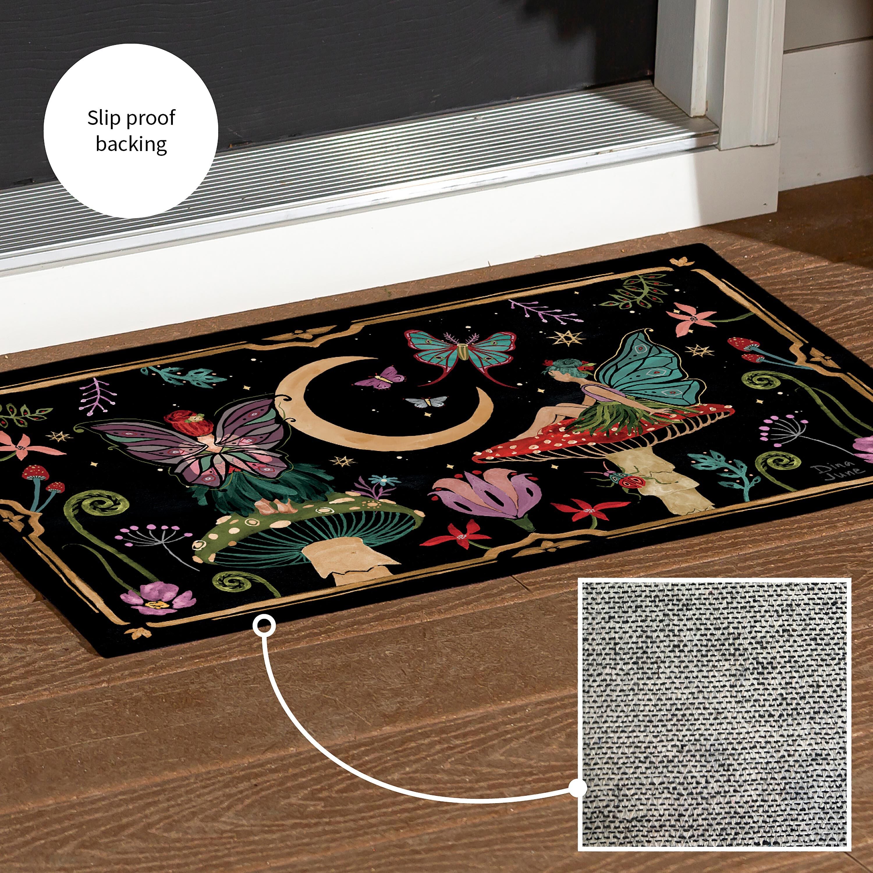 Fairy Wonderland Washable Indoor/ Outdoor Mat – Plow & Hearth