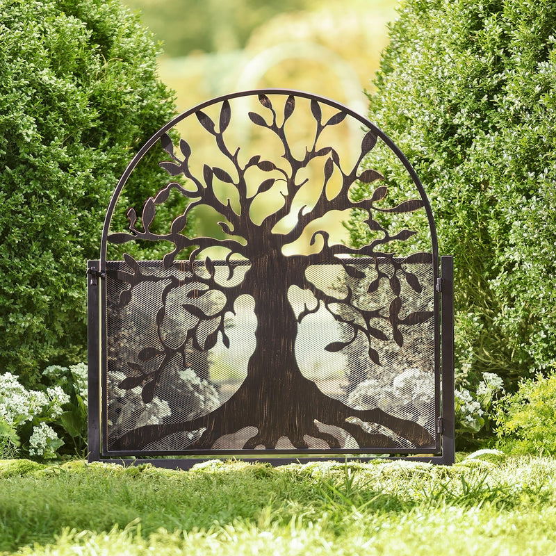 Metal Garden Gate with Tree of Life Design | Plow & Hearth