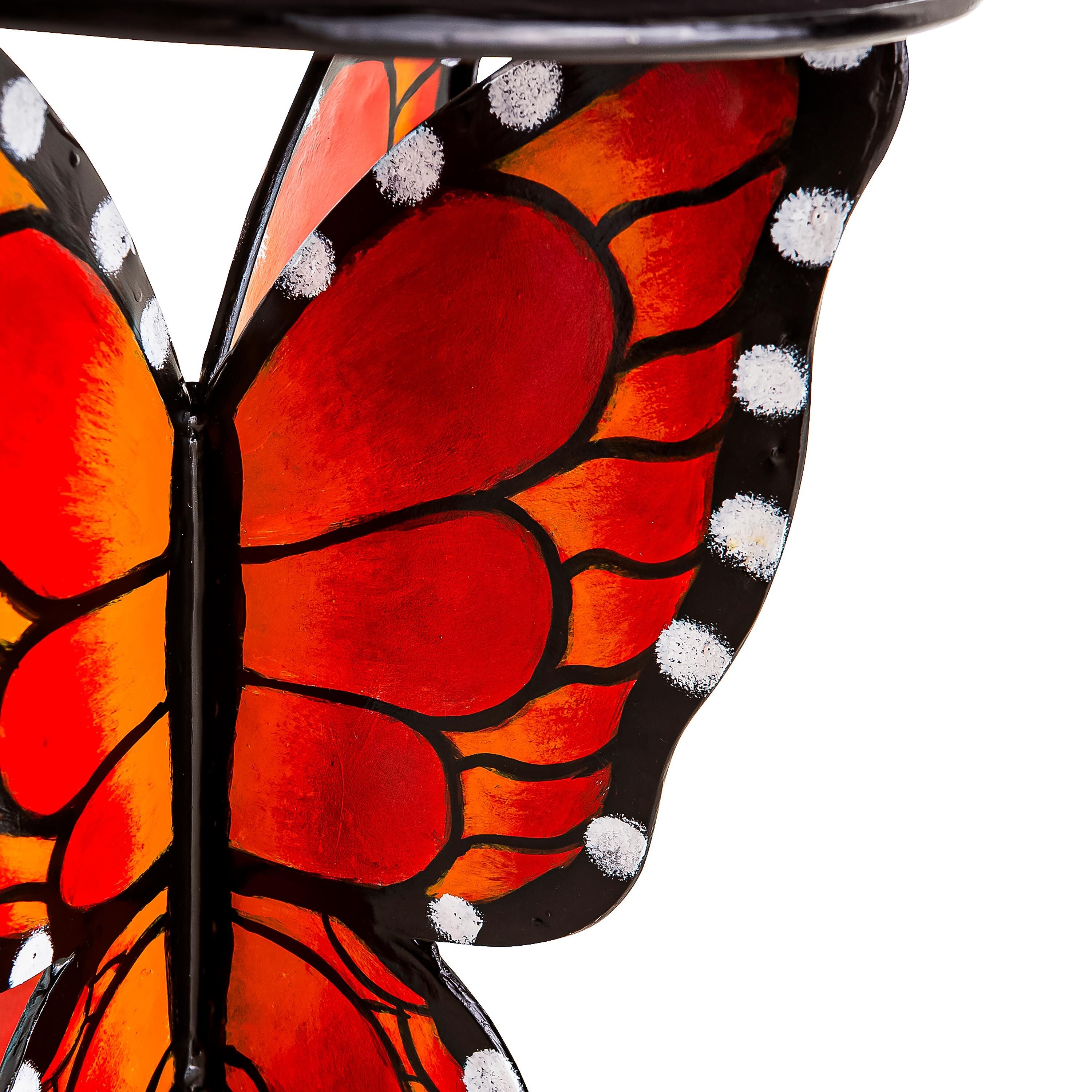 Handcrafted Metal Monarch Butterfly Side Table – Plow & Hearth