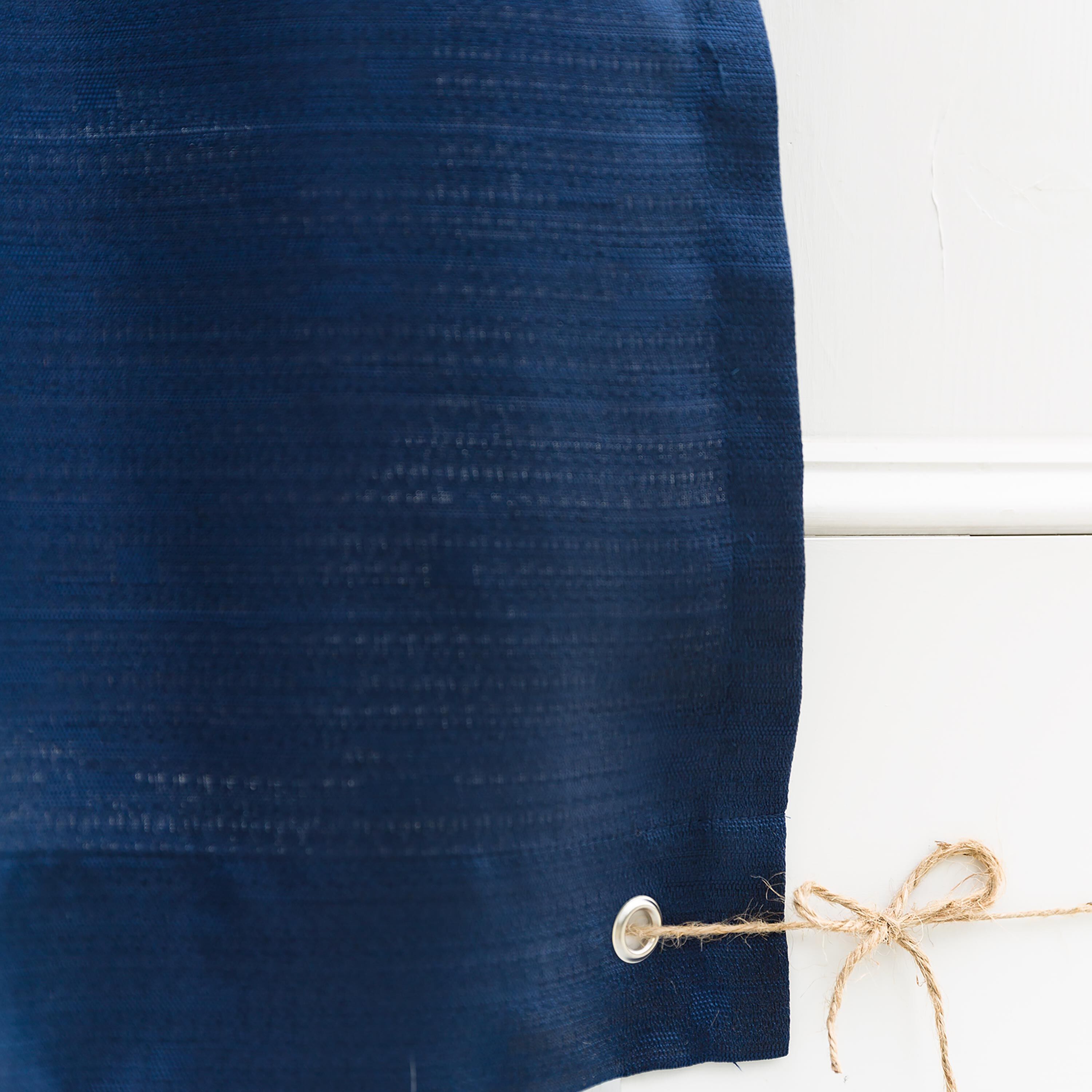 Grasscloth Outdoor Curtain Panels - Thumbnail 5