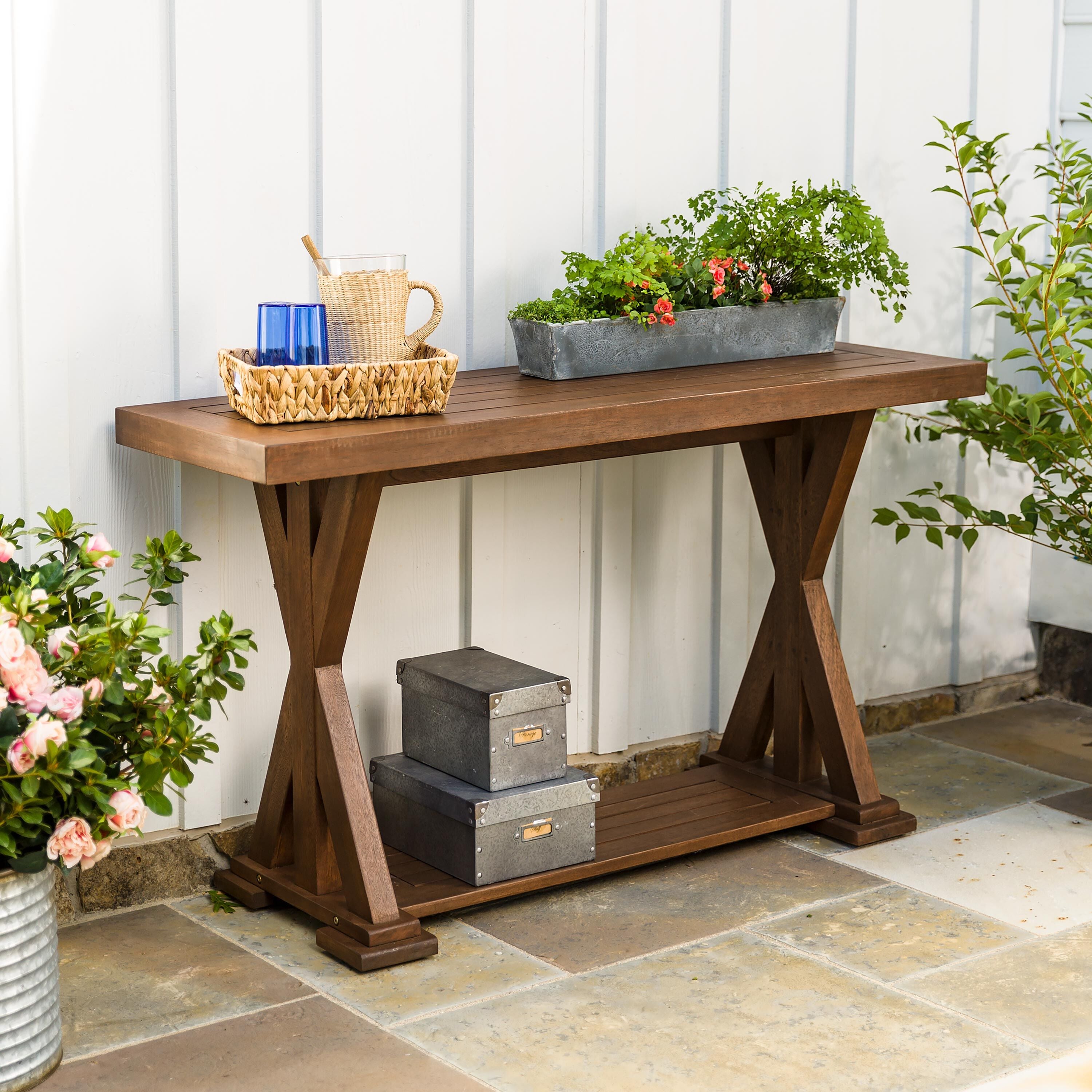 Plow & Hearth Claremont Console Table - Thumbnail 2