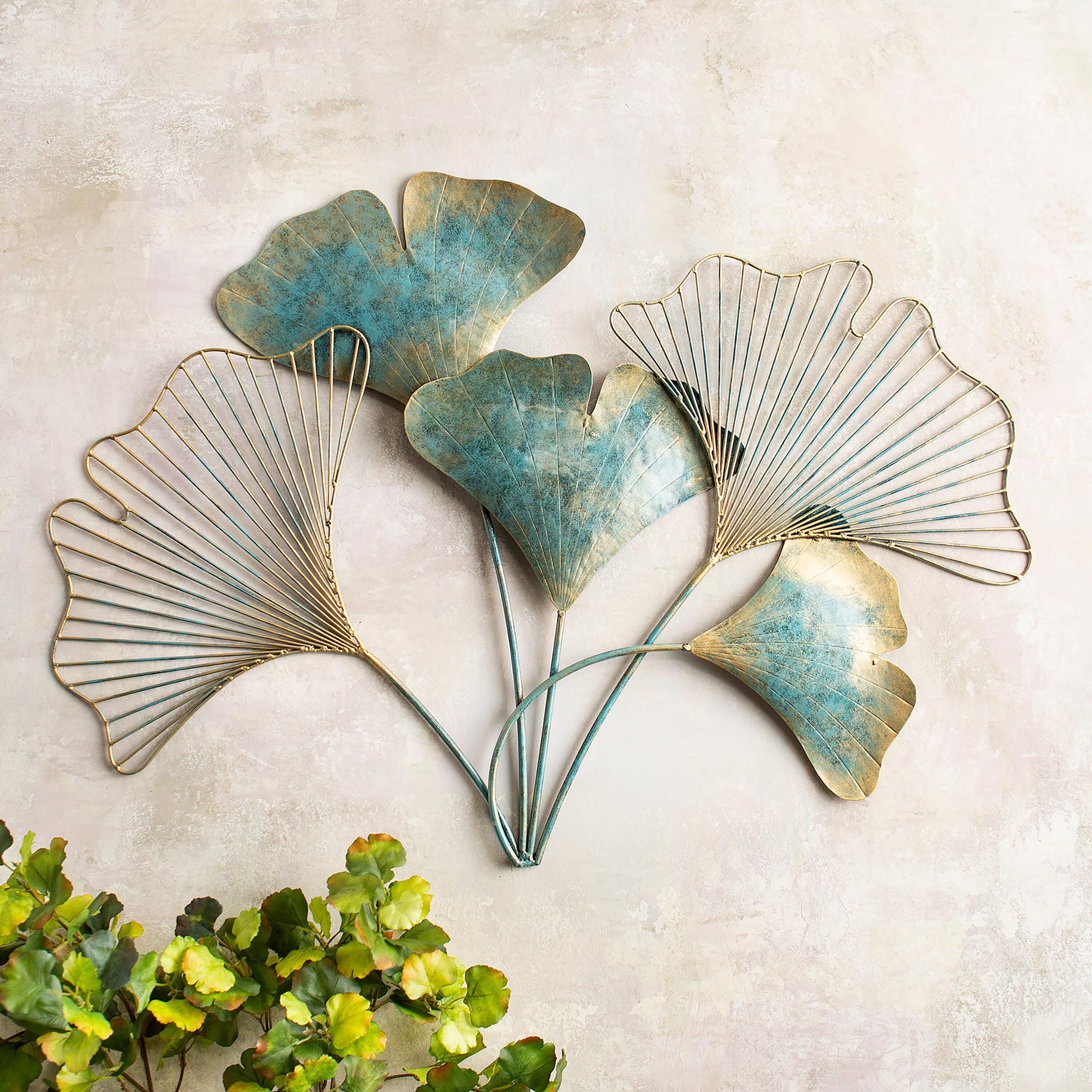 Plow & Hearth Ginkgo Leaf Wall Art - Thumbnail 2