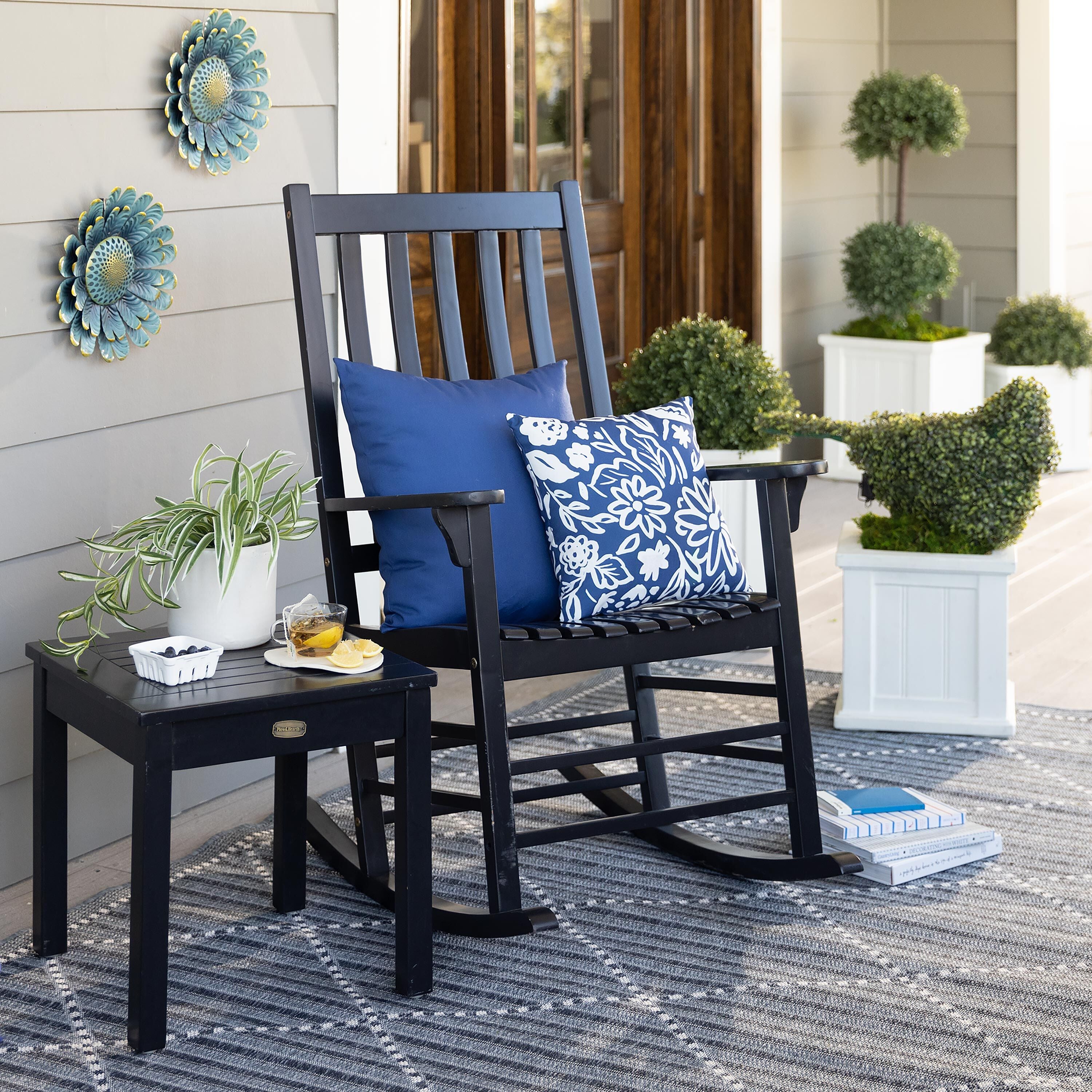 Slatted Wood Rocker | Plow & Hearth