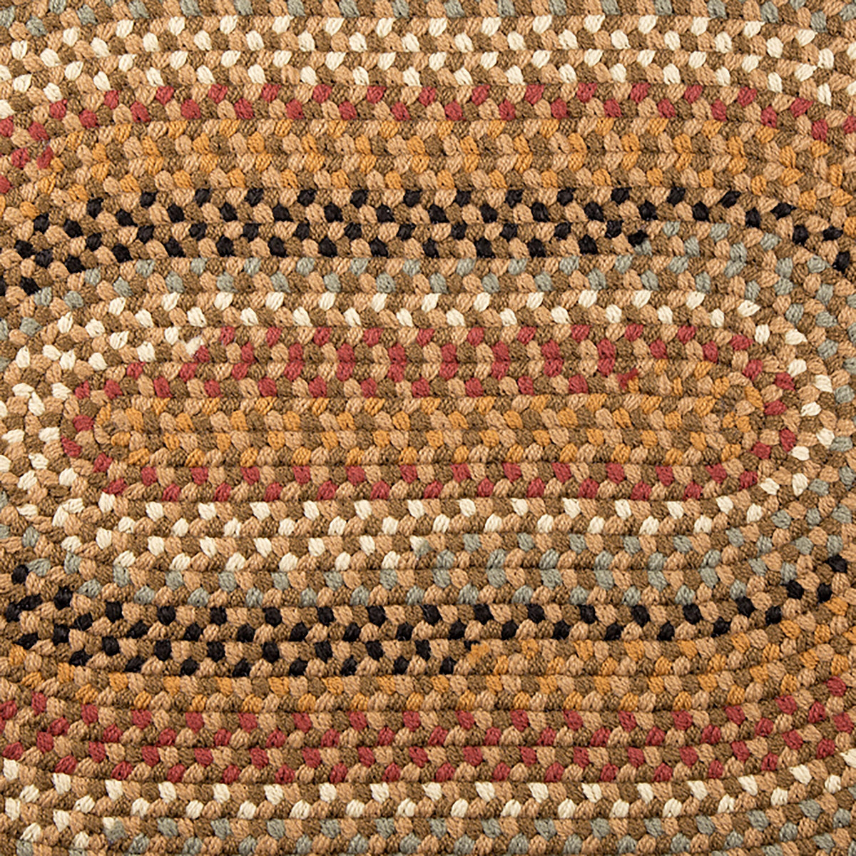3x5 Rectangular Braided Rug Braided Polypro Roanoke Rug 3x5 | Rugs | Plow & Hearth