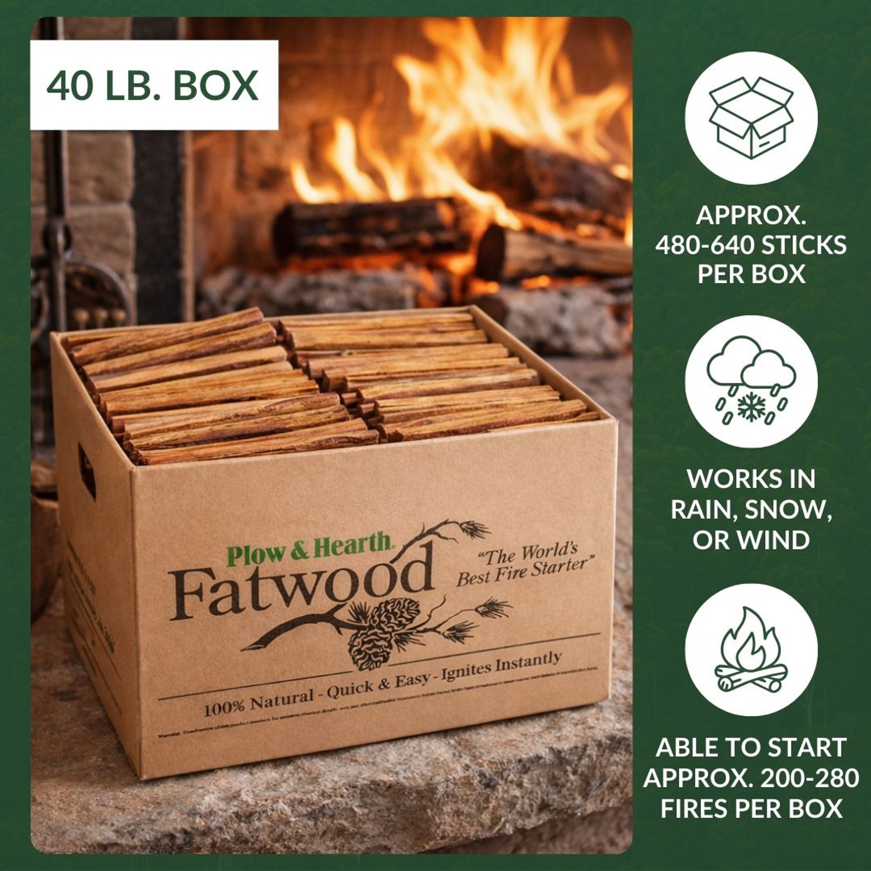 Fatwood Fire-Starter - Thumbnail 4