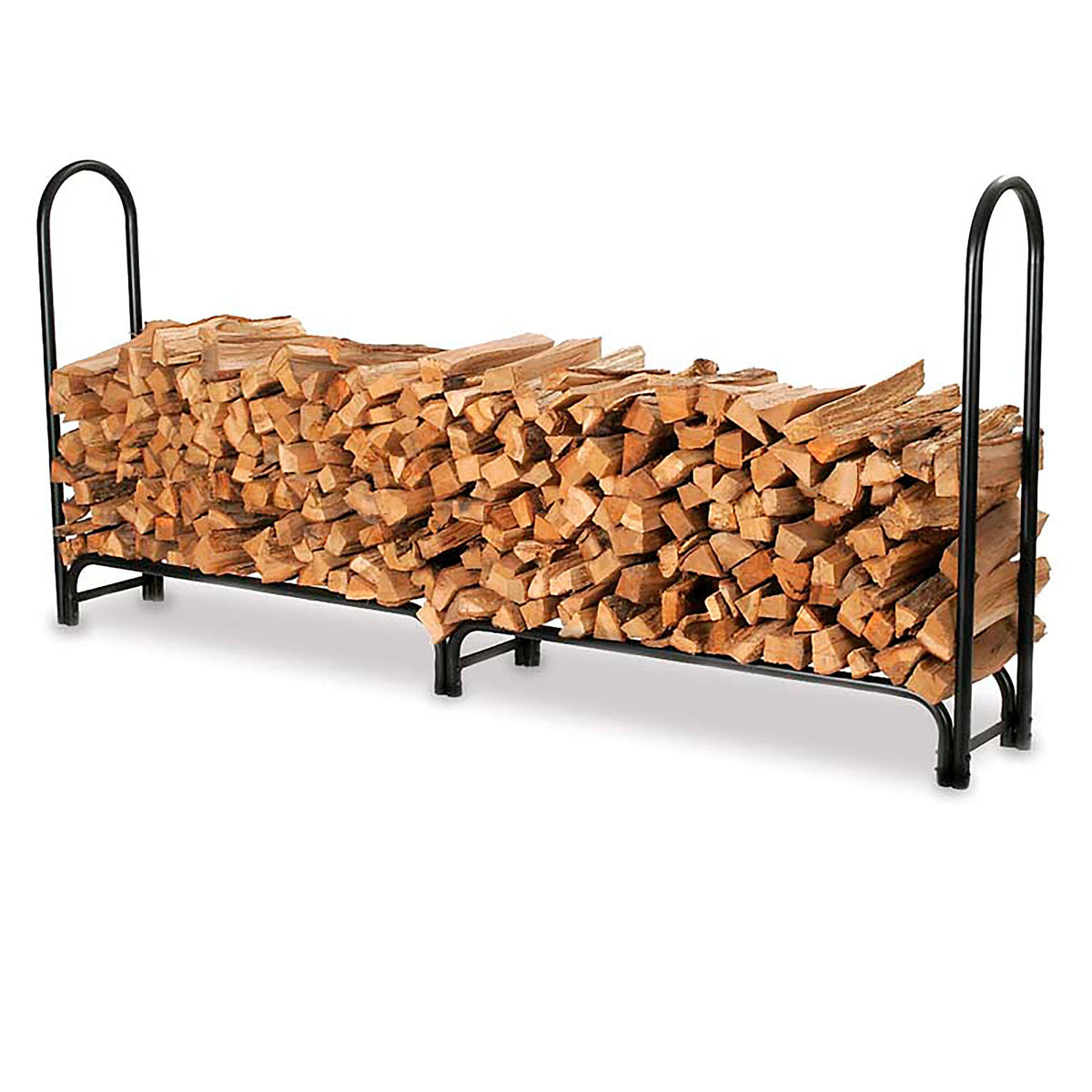 Redstone Log Rack Extra Large Steel Log Rack | Wood Storage | Plow & Hearth