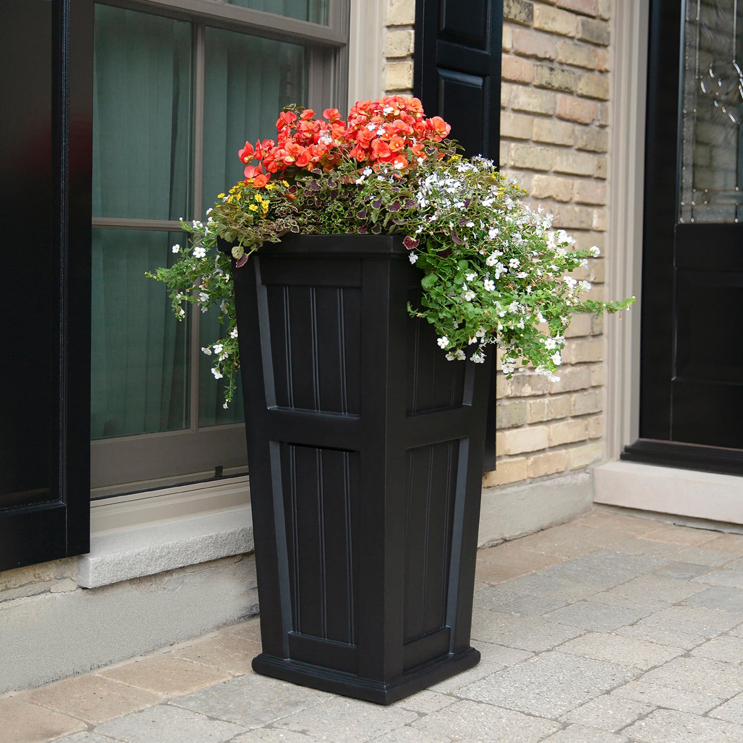 tall plant pots for front door Mayne - Cape Cod 32" Tall Planter