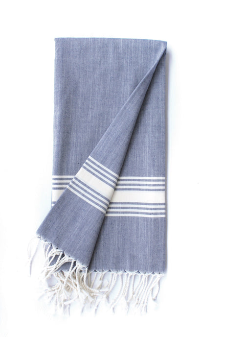Le Boulou Towel - Blue