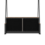 East Green Linden Porch Swing With Cushions