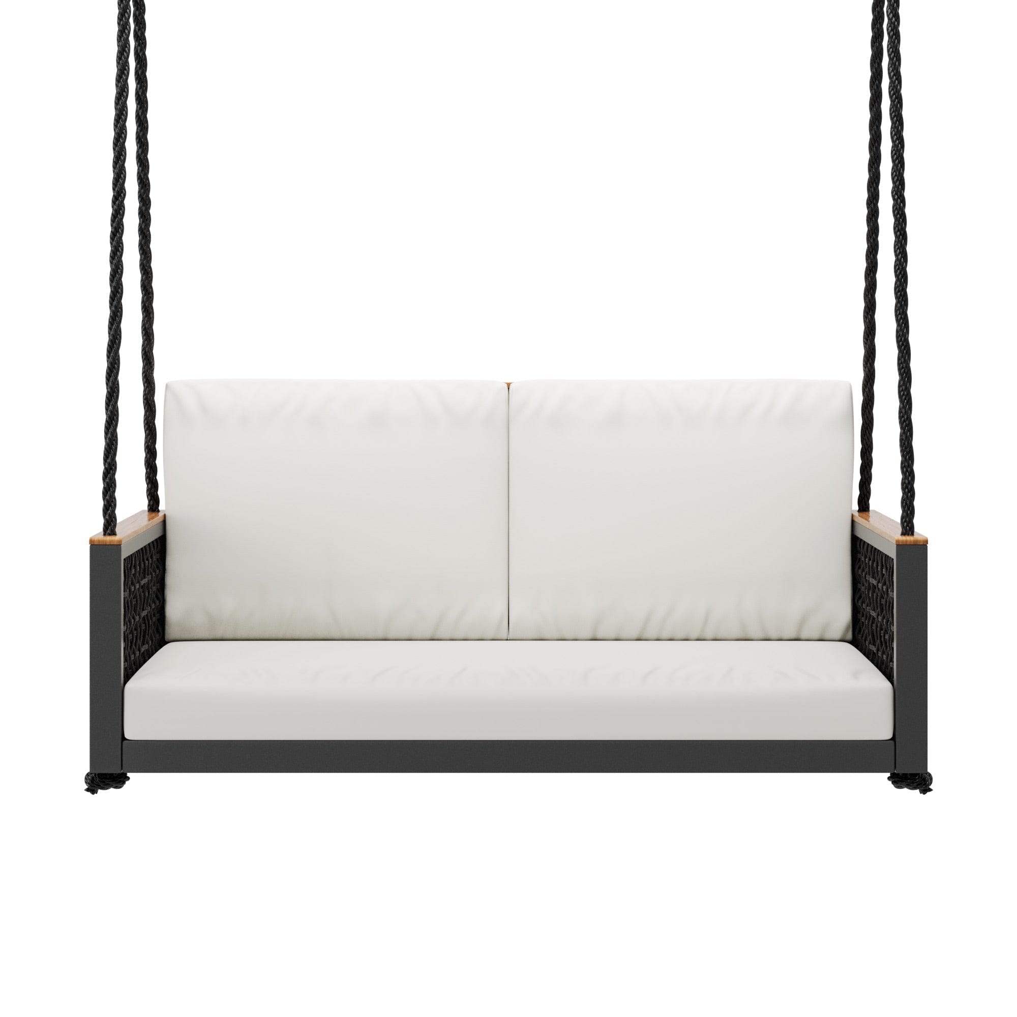 East Green Linden Porch Swing With Cushions – Plow & Hearth