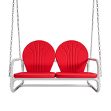 Live Casual Retro Metal Porch Swing