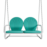 Live Casual Retro Metal Porch Swing