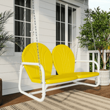 Live Casual Retro Metal Porch Swing