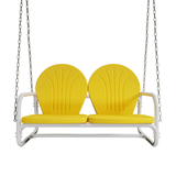 Live Casual Retro Metal Porch Swing
