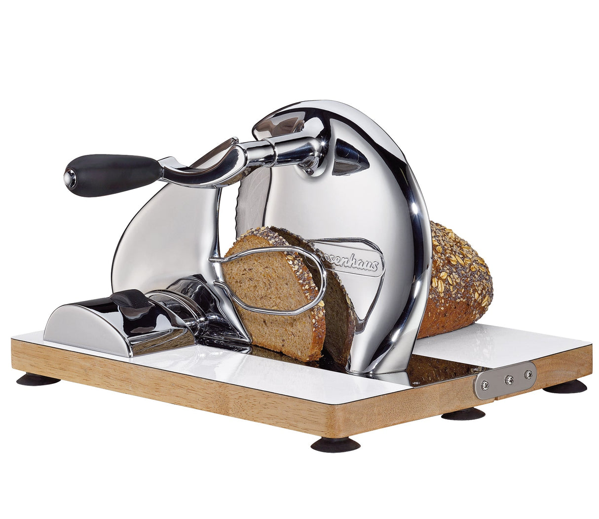 "Vintage" Bread Slicer, Manual, Chrome