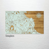 Plymouth, Massachusetts Engraved Map