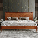 Rorns Panthera Platform Bed Frame With Headboard