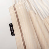 Nautico Cool Grey Organic Nougat - Organic Cotton Double Hammock with Powder Coated Steel Stand