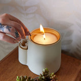 Ember Earth Candle + Planter