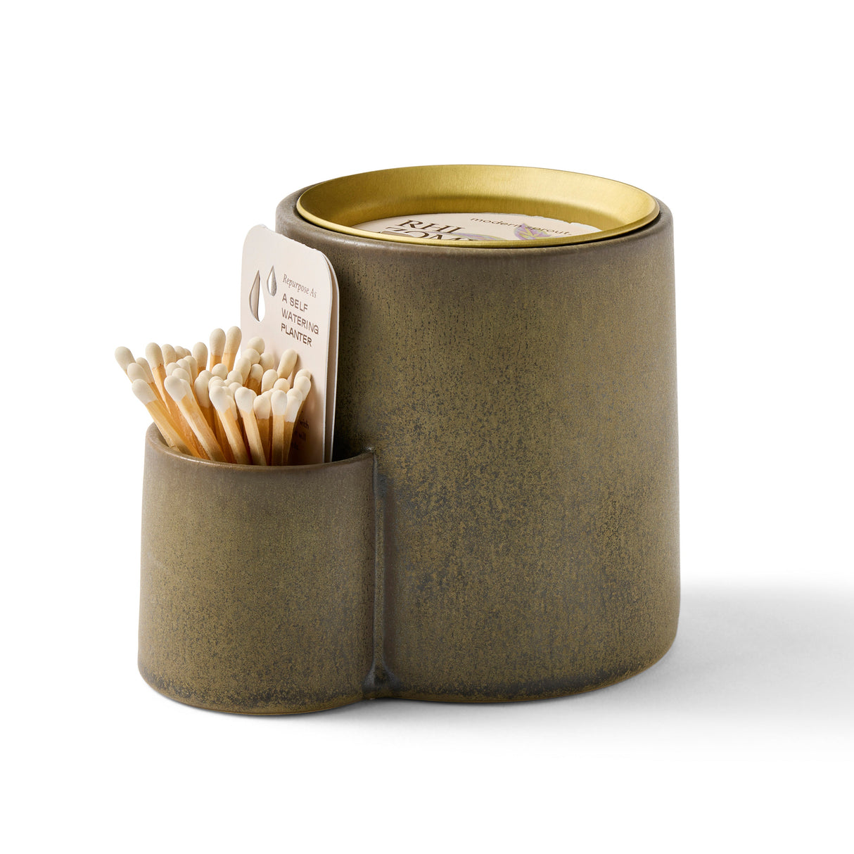 Ember Earth Candle + Planter