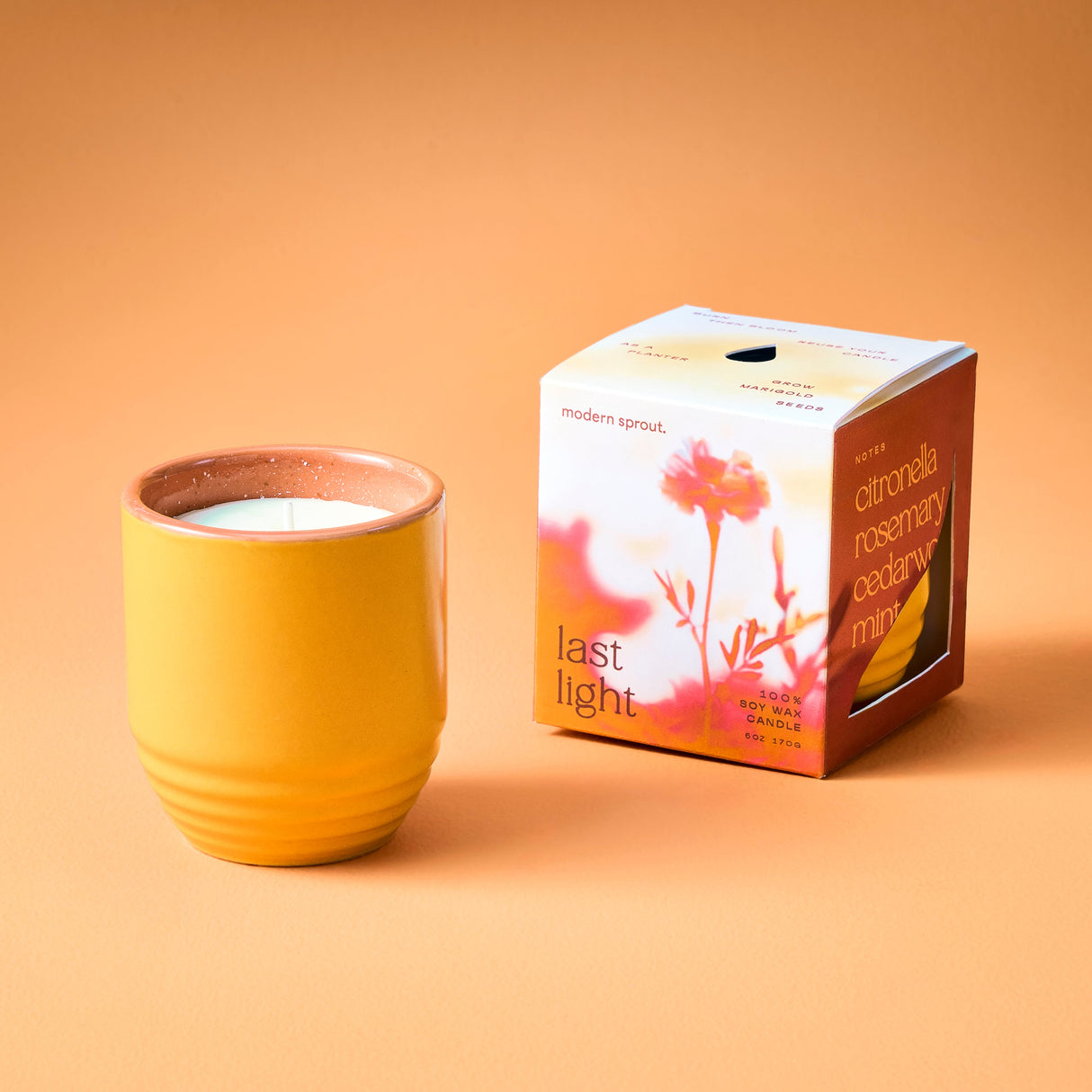 Garden Vibes Candle/Planter 2-in-1