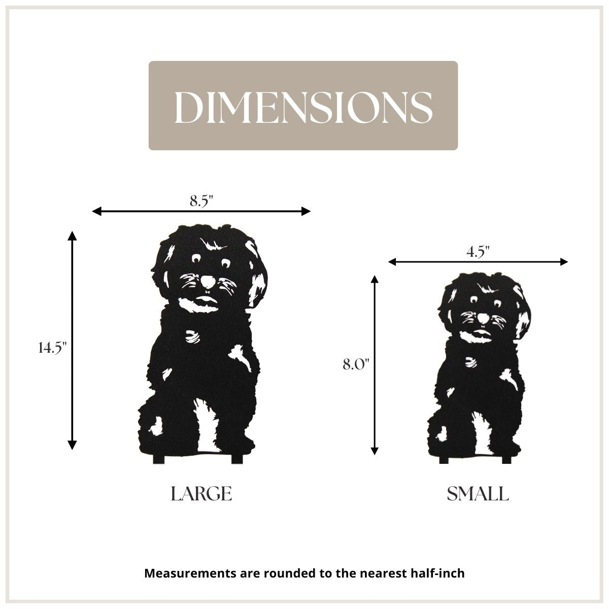 Havanese Garden Stake