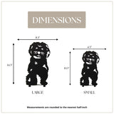 Maltese Garden Stake