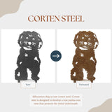 Maltese Garden Stake