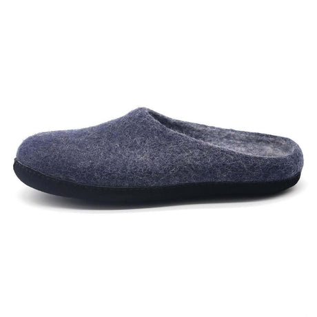 Mens Astoria Noir Wool House Slippers