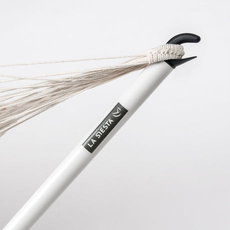 Nautico Cool Grey Outdoor Marine - Weather-Resistant Kingsize Hammock with Powder Coated Steel Stand