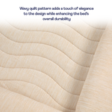 PupChill™ Cooling 4-Bolster Dog Bed - Arctic Sand