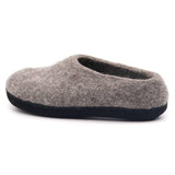 Womens Newport Noir Wool House Shoe
