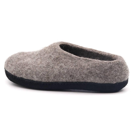Mens Newport Noir Wool House Shoe