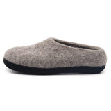 Womens Newport Noir Wool House Shoe
