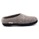 Womens Newport Noir Wool House Shoe