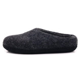 Womens Newport Noir Wool House Shoe
