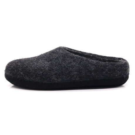 Womens Newport Noir Wool House Shoe