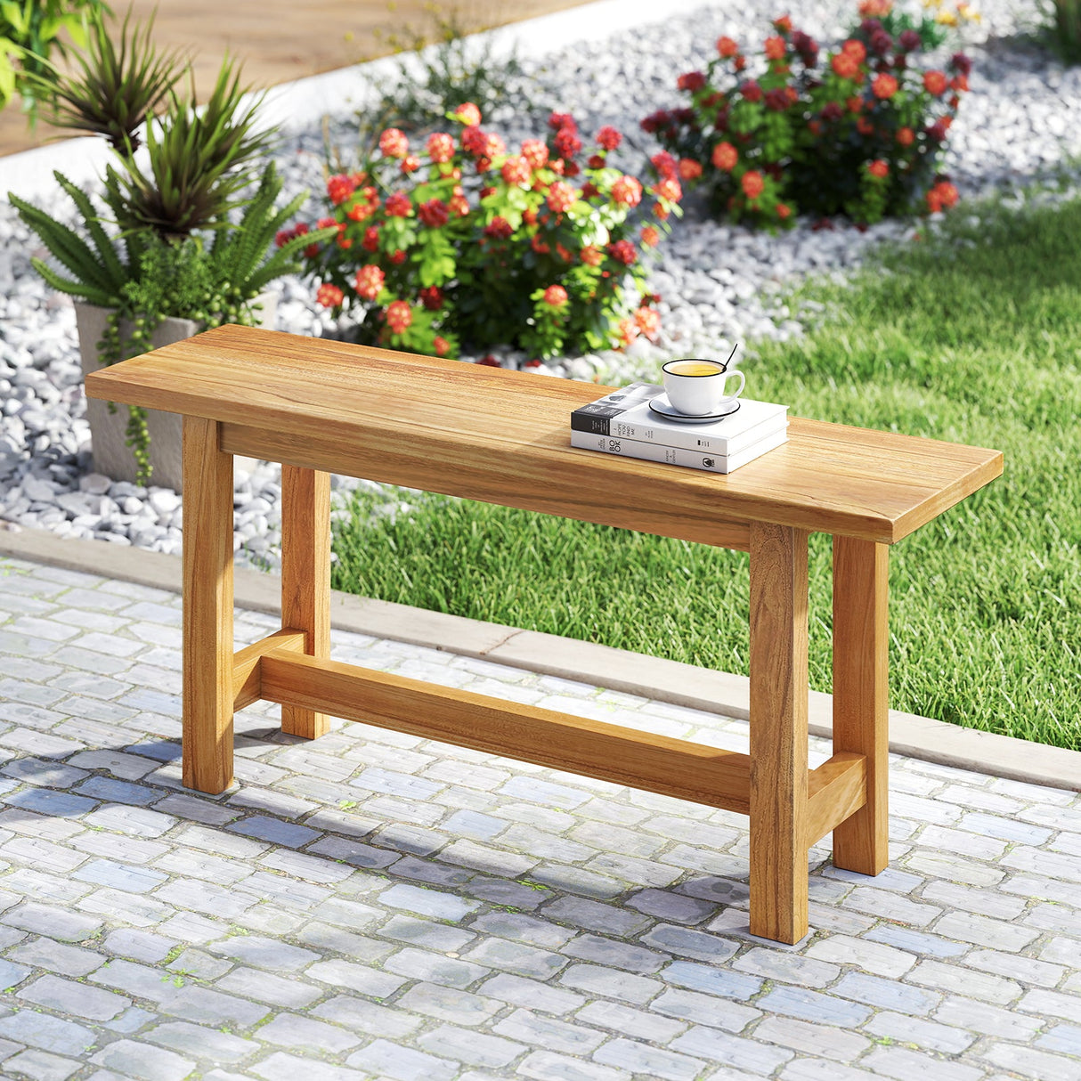 Outdoor Teak Wood Bench