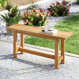 Outdoor Teak Wood Bench