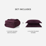 Cloud Silque Bed Blanket Bundle