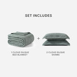 Cloud Silque Bed Blanket Bundle