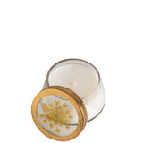 Accent Pressed Floral Candle - Harvest Pumpkin