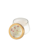 Spicy Apple Medium Pressed Floral Candle
