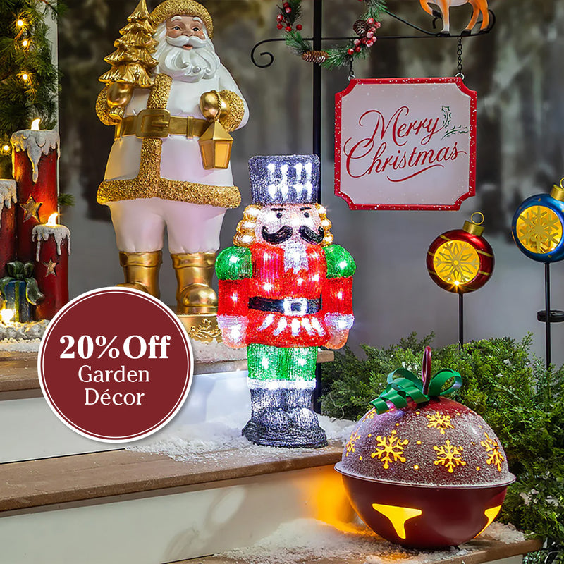 20% Off Garden Decor
