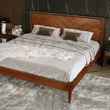 Rorns Panthera Platform Bed Frame With Headboard