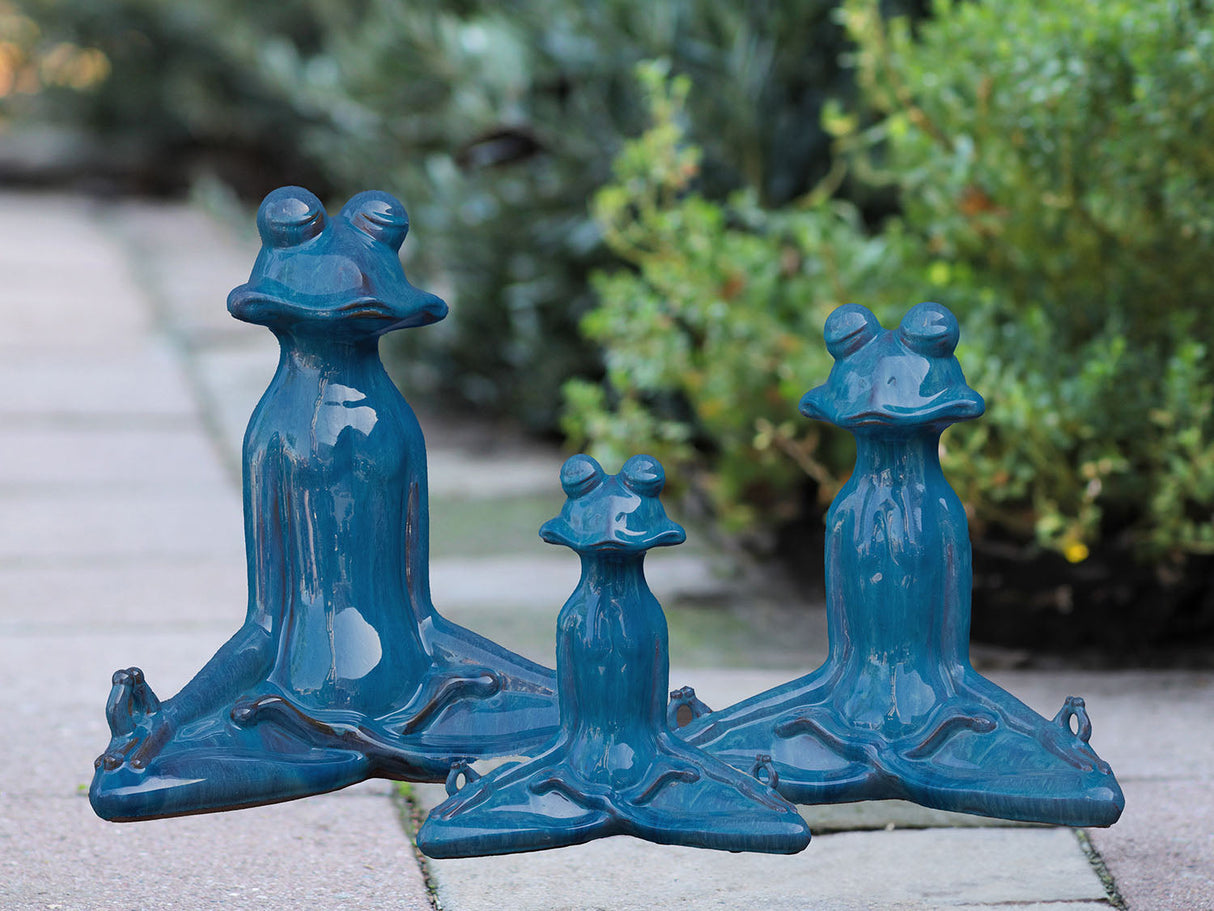 Meditation Frog Garden Statue