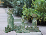 Meditation Frog Garden Statue