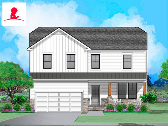 Pictured: Render of Plow & Hearth sponsored St. Jude Dream Home