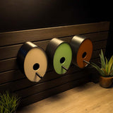 ADG42 Ellipse Modern Earth Tone Birdhouse with Easy Maintenance Clean Out