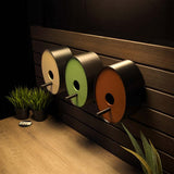 Ellipse Earth Tones Modern Birdhouse